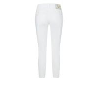 7/8-Jeans MAC "Dream Summer", Damen, Gr. 34, Länge 28, weiß (weiß denim), Denim/Jeans, Obermaterial: 75% Baumwolle, 12% Modal, 9% Polyester, 4% Elasthan, figurbetont knöchelfrei, Jeans 7/8-Jeans, verk