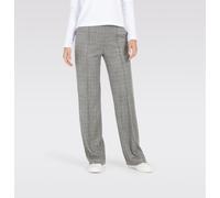 MAC - Weit geschnittene Karohose mit sportlich-elegantem Look | CHIARA SMART grau Druck - Gr. - 32