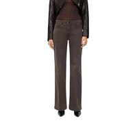 MAC Wide Leg Jeans WIDE mit Bügelfalte in Braun D44-L32 Wide Fit