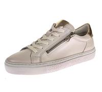 Maca Kitzbühel 2630 - Damen Schuhe Sneaker - White-Silver-Gold, Größe:39 EU