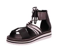 MACA Kitzbühel 2812 - Damen Schuhe Sandaletten - nero-zebra für Damen, blau, Größe 37 EU