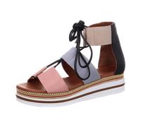 MACA Kitzbühel 3018 - Damen Schuhe Sandaletten - bleu-viola-kombi für Damen, bunt, Größe 36 EU