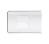 MACEMARO TRADING 5 x KARTENHÜLLE Transparent für 2 Karten - Ausweishülle Ausweisetui Schutzhülle Kreditkartenhülle Kreditkarte Ausweis Hülle Karte EC Scheckkarte Kunststoff - Made in Germany