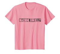 Machine Gun Kelly Offizielles T-Shirt Rosa Ärmellos Klassisch Unisex Erwachsene und Kinder Klein