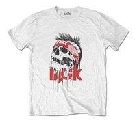 Machine Gun Kelly - T-Shirt # L Unisex White # Invincible