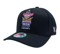 Macho Man Randy Savage Patch Mitchell & Ness Classic Red Snapback WWE Cap Schwarz - ONE SIZE