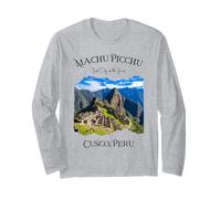 Machu Picchu Lost City of The Inkas Iconic Trekking Trail Langarmshirt