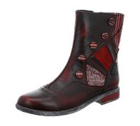 maciejka Komfort Stiefeletten für Damen, rot, Größe 38 EU