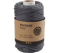 Macramee-Kordel 55 m grau 1m/0,22Euro