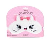 Mad Beauty, Disney, Aristocats, Marie, Schlafmaske, rosa Schleife und Fell, tolles Geschenk für Frauen, Erwachsene und Kinder, bequem und waschbar, bezauberndes und lustiges Schlafaccessoire