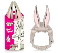 MAD Beauty Looney Tunes Bugs Bunny Make-up-Stirnband, weich, elastisch und bequem, Haar-Accessoire, lustige Hautpflege, Cartoon-Figur, Hasenohren, Ges