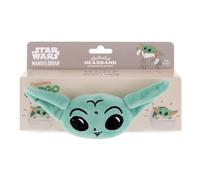 MAD Beauty Star Wars Mandalorian Grogu Baby Yoda Stirnband | Hält Haare während der Schönheitsroutine verstaut | Tierversuchsfreie Kosmetik | Hautpflege-Geschenke für Frauen, Erwachsene und Kinder