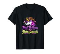 Mad Hatters & Horn Masters Einhorn Wrangler Grafik T-Shirt