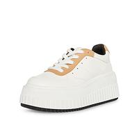 Madden Girl Ccora Damen-Sneaker, Weiß/Hellbraun, 8