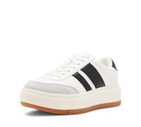 Madden Girl Damen Navida Sneaker, Weiß/Schwarz, 38 EU