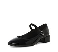 Madden Girl Damen Tutuu Ballerinas Schuhe, Schwarz Lack, 38.5 EU
