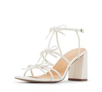 Madden Girl Lovelyy Damen-Sandalen mit Absatz, Ecru, 35.5 EU