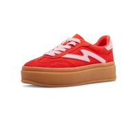 Madden Girl Mightty Damen-Sneaker, Koralle/Mehrfarbig, 38.5 EU