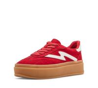 Madden Girl Mightty Damen-Sneaker, Rot/Mehrfarbig, 37.5 EU