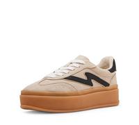 Madden Girl Mightty Damen-Sneaker, Taupe Multi, 38 EU