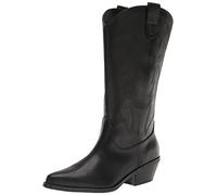 Madden Girl Women's Redford Fashion Boot, Black Paris, 8.5