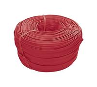 maDDma 10m Keder Ø 3mm x Fahne 7mm Kederband Biese Paspelband Wulstband PVC Farbwahl, Größe:Ø 3mm x Fahne 7mm, Farbe:rot