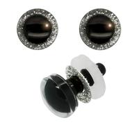 maDDma 5 Paar Glitzer-Augen 12-40mm m. Gegenstück Sicherheitsaugen Amigurumis Basteln Variantenwahl