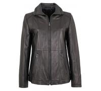 MADDOX - Damen Lederjacke Lammnappa schwarz : 42