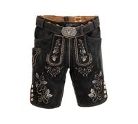 Maddox Herren Lederhose WALDKREUZ schwarz 56