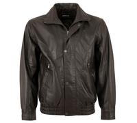 MADDOX - Herren Lederjacke Blouson Lammnappa dunkelbraun : 60