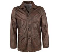 MADDOX - Herren Lederjacke Lammnappa mocca : 56