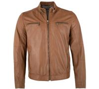 MADDOX - Herren Lederjacke Lammnappa whisky : 60