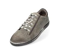 Maddox Herren Sneaker Siegfried | Trachtenschuh aus Echtleder | zur Lederhose oder Jeans - Deutscher Hersteller Farbauswahl (Steingrau, EU Schuhgrößensystem, Erwachsene, Numerisch, M, 42)