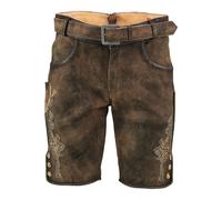 MADDOX Leder-Shorts Elm kastanie Ziegenveloursleder kastanie 60