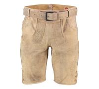 MADDOX Leder Shorts Langsee natur Natur 58