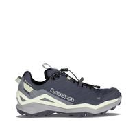 LOWA Damen-Wanderschuhe Maddox PRO GTX LO SL Ws wasserdicht rauchblau/blau Größe 38