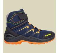 Lowa Kinder-Winterschuhe Maddox Warm GTX Mid JR Blau/Orange Größe 28