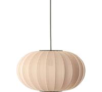 Made By Hand - Knit-Wit Hängelampe Oval 57 cm, Sand Stone - Sand Stone