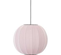 Made By Hand - Knit-Wit Hängelampe Rund 45 cm, Hell-Pink