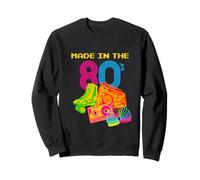 Made In 80s, Vintage 80's, I Love 80's Era Graphic Design Sweatshirt