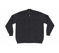Made in Italy H Blouson-Strickjacke anthrazitmelange 5XL