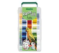 Madeira Stickgarn-Koffer 1000m Fb.42 Spulen (4,03 € pro 1 km)