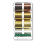 Madeira 8er Garnbox Metallic Brilliant 8 x 200m (1,12 € pro 100 m)