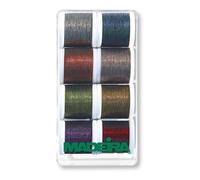 Madeira 8er Garnbox Metallic Soft 8 x 200m (1,56 € pro 100 m)