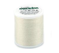 Madeira 9312-3601 Lana Wolle/Acryl Stickgarn, 12 WT/220 YD, weiß