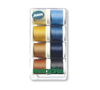 Madeira Aerofil Extra Stark Nr. 35 Garnbox Jeans (8 Farben / 100 m)