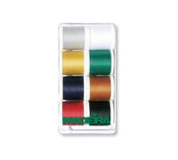 Madeira Aerofil No.120 Allesnäher Stickbox (8 Farben/ 400 m)