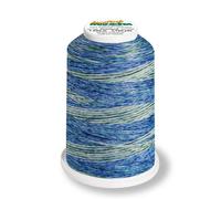 Madeira Aeroflock 100 Bauschgarn Multicolor 1000m Farbe 9601 ocean (0,53 € pro 100 m) Farbe:Farbe 9601 ocean