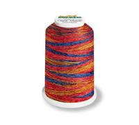 Madeira Aeroflock 100 Bauschgarn Multicolor 1000m Farbe 9609 confetti (0,53 € pro 100 m) Farbe:Farbe 9609 sunset