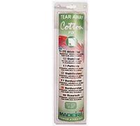 Madeira Cotton Fix Tear Away Stickvlies, für Maschinensticken, Weiß